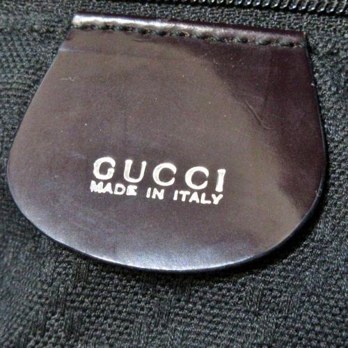 Gucci Bamboo Nylon Shoulder Bag