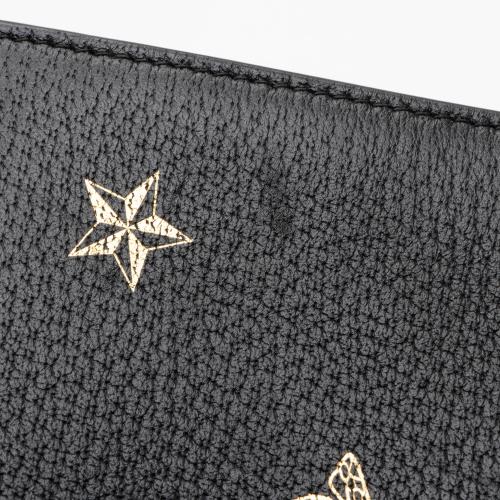 Gucci Calfskin Bee Star Wristlet