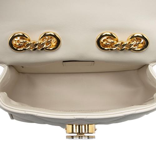 Gucci Calfskin Deco Mini Shoulder Bag