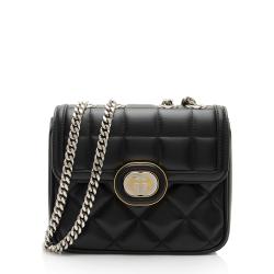 Gucci Calfskin Deco Mini Shoulder Bag