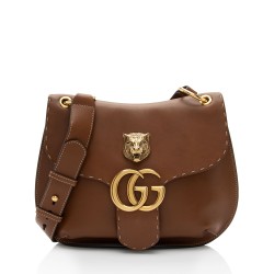 Gucci Calfskin GG Marmont Tiger Shoulder Bag