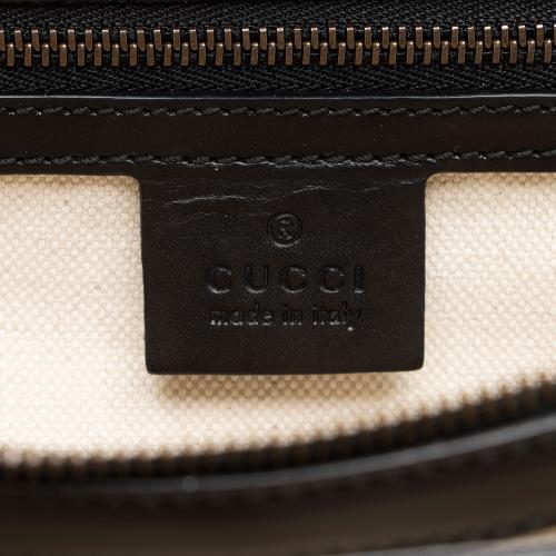 Gucci Calfskin Malaga Kid Heart GG Marmont Small Flap Bag