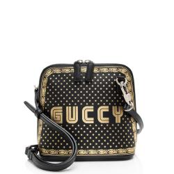 Gucci Calfskin Star Print Guccy Mini Shoulder Bag