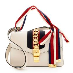 Gucci Calfskin Sylvie Small Shoulder Bag