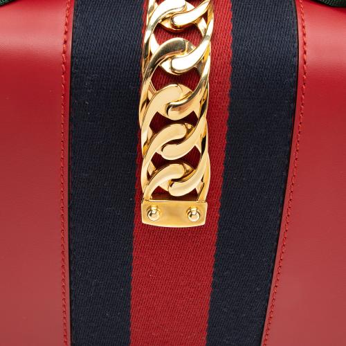 Gucci Calfskin Sylvie Small Shoulder Bag