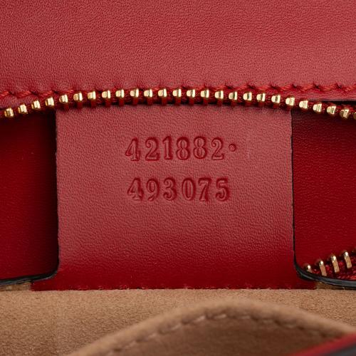 Gucci Calfskin Sylvie Small Shoulder Bag