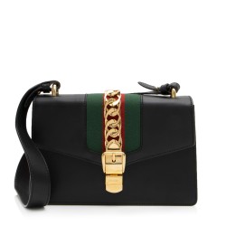 Gucci Calfskin Sylvie Small Shoulder Bag