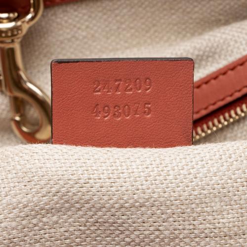 Gucci Canvas Leather Craft Tote