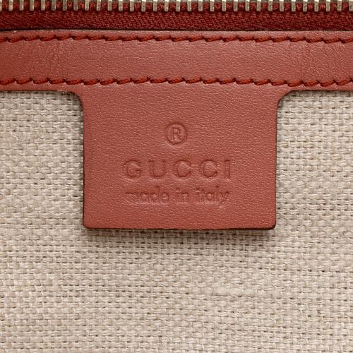 Gucci Canvas Leather Craft Tote