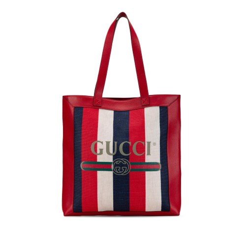 Gucci Canvas Sylvie Baiadera Tote