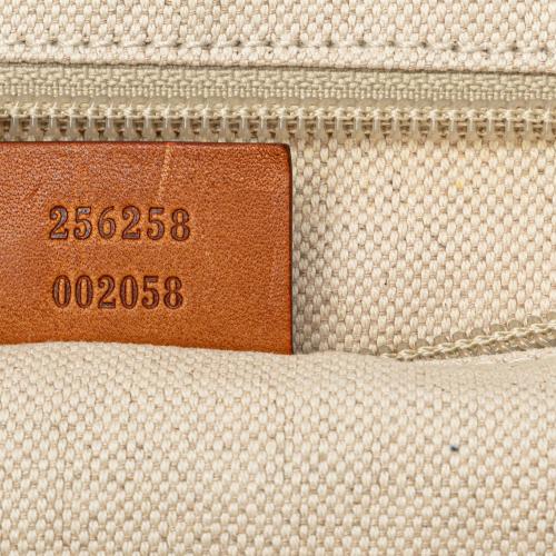 Gucci Canvas Web Tote