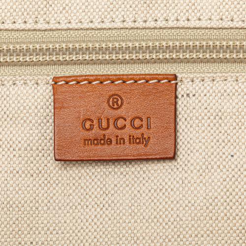 Gucci Canvas Web Tote