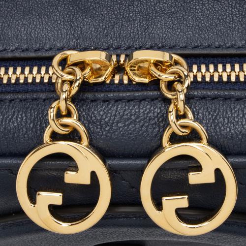 Gucci Diagonal Stitched Calfskin Blondie Top Handle