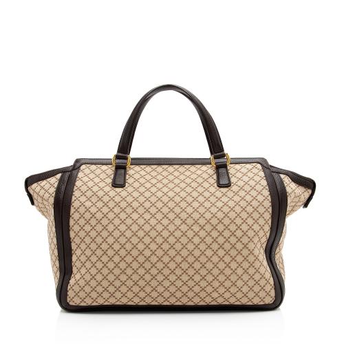 Gucci Diamante Canvas 1973 Medium Tote