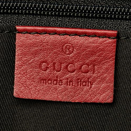 Gucci Diamante Sukey Canvas Satchel