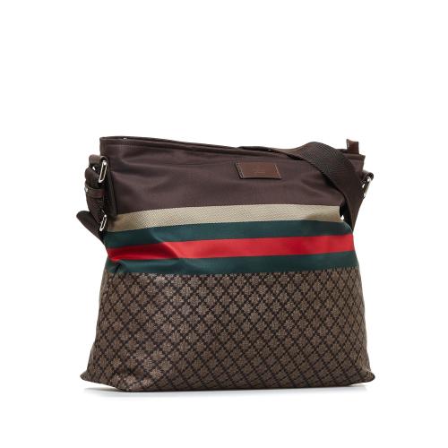 Gucci Diamante Web Crossbody