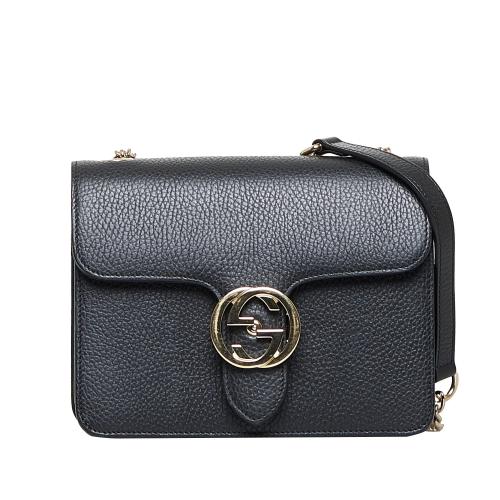 Gucci Dollar Calf Interlocking G Crossbody