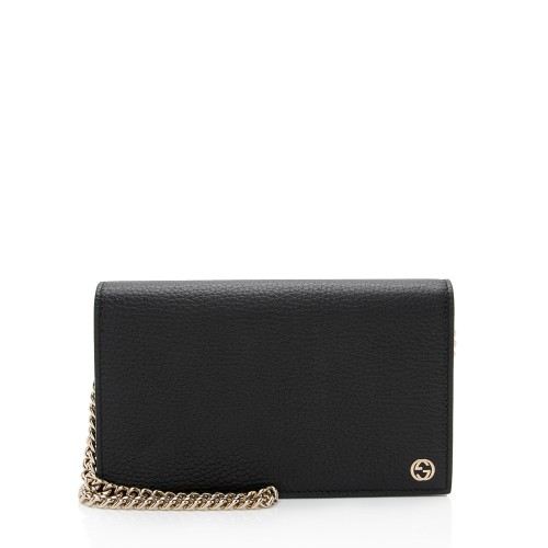 Gucci Calfskin Marmont Wallet on Chain