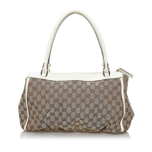 Gucci GG Abbey D-Ring Canvas Tote Bag