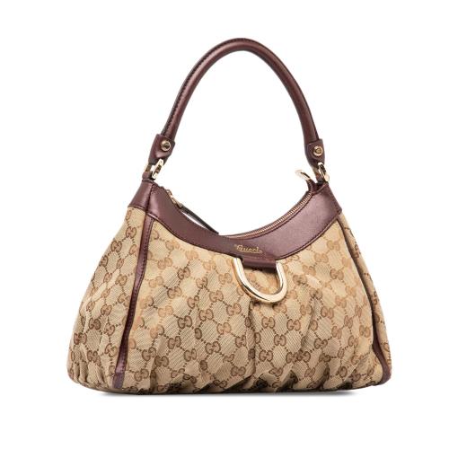 Gucci GG Canvas Abbey D-Ring Handbag