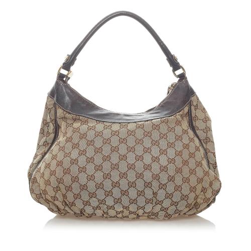 Gucci GG Canvas Abbey D-Ring Hobo Bag