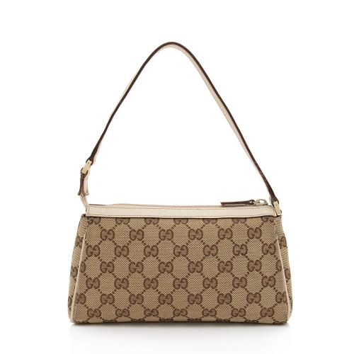 Gucci GG Canvas Abbey D Ring Pochette