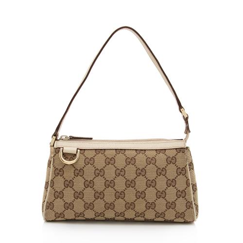 Gucci GG Canvas Abbey D Ring Pochette