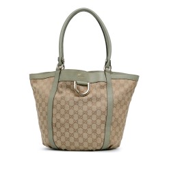 Gucci GG Canvas Abbey D-Ring Shoulder Bag