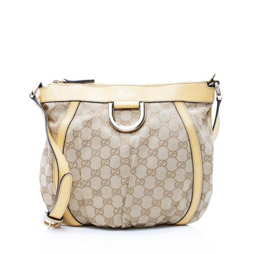 Gucci GG Canvas Abbey D Ring Small Crossbody