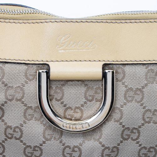 Gucci GG Canvas Abbey D Ring Small Crossbody