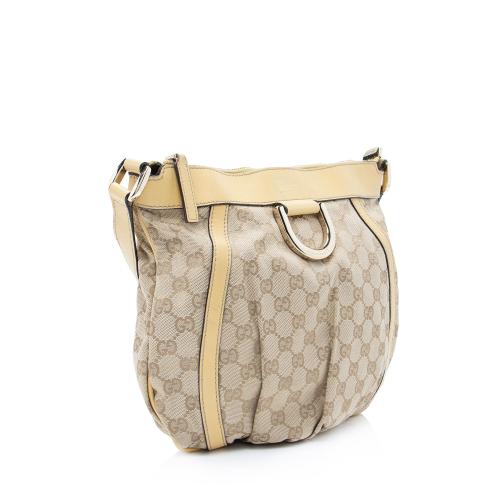 Gucci GG Canvas Abbey D Ring Small Crossbody