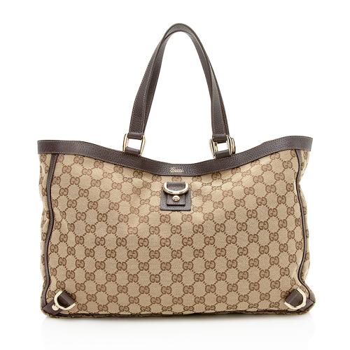 Gucci GG Canvas Abbey Large Tote