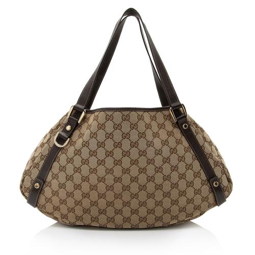 Gucci GG Canvas Abbey Medium Shoulder Bag