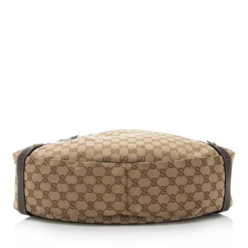 Gucci GG Canvas Abbey Medium Shoulder Bag