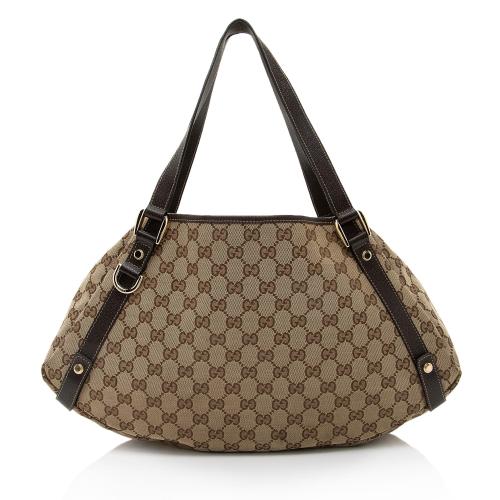 Gucci GG Canvas Abbey Medium Shoulder Bag