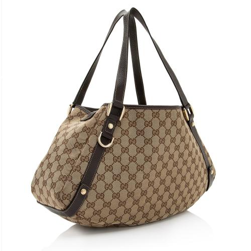 Gucci GG Canvas Abbey Medium Shoulder Bag