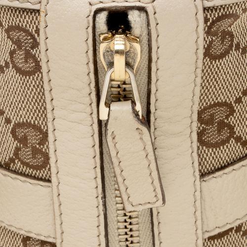 Gucci GG Canvas Abbey Small Boston Bag