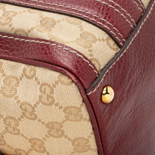 Gucci GG Canvas Aviatrix Medium Boston Bag