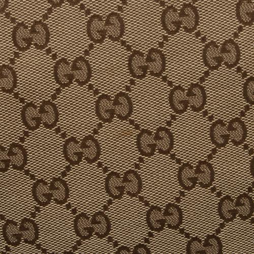 Gucci GG Canvas Bamboo Bar Large Tote