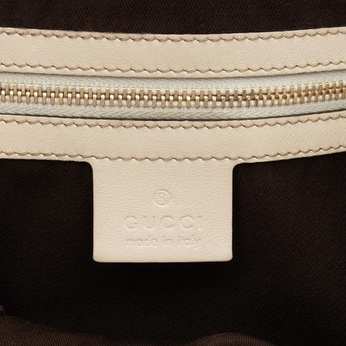 Gucci GG Canvas Bamboo Peggy Shoulder Bag