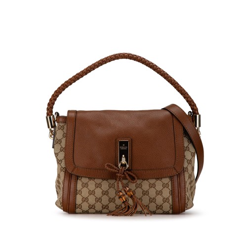 Gucci GG Canvas Bella Satchel