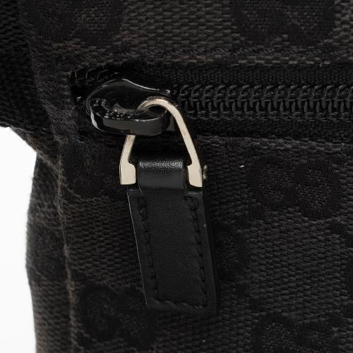 Gucci GG Canvas Double Pocket Belt Bag