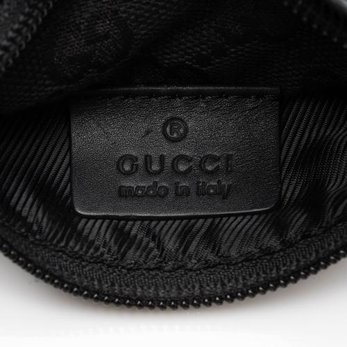 Gucci GG Canvas Double Pocket Belt Bag