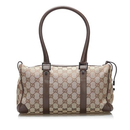 Gucci GG Canvas Boston Bag