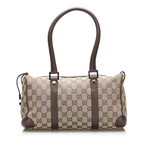 Gucci GG Canvas Boston Bag