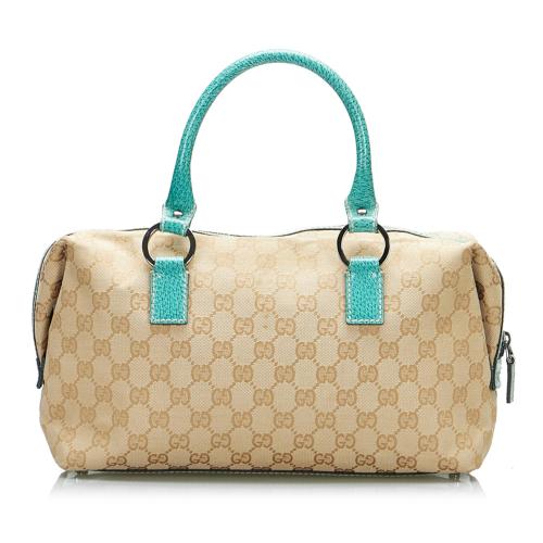 Gucci GG Canvas Boston Bag