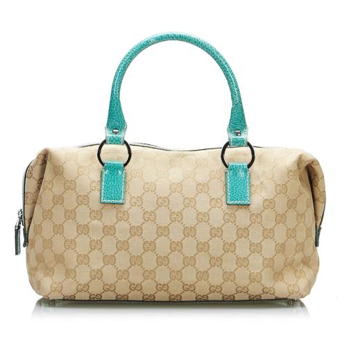 Gucci GG Canvas Boston Bag