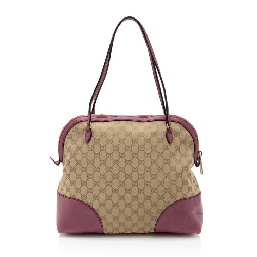 Gucci GG Canvas Bree Small Shoulder Bag