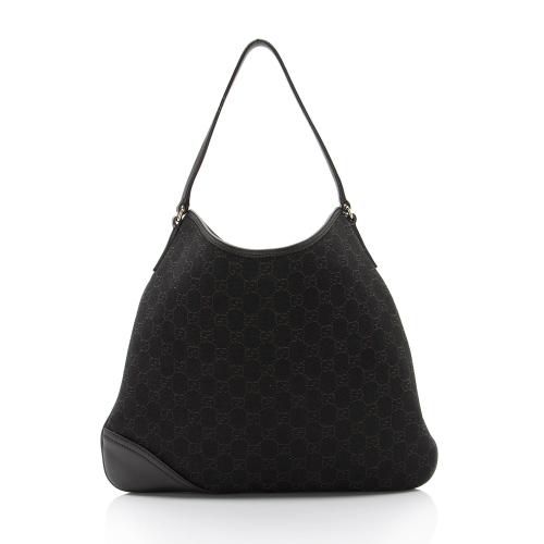 Gucci GG Canvas Britt Medium Hobo