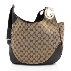 Gucci GG Canvas Charlotte Medium Shoulder Bag